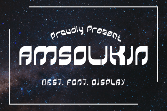 Amsolikin Display Font for Bold Digital Branding