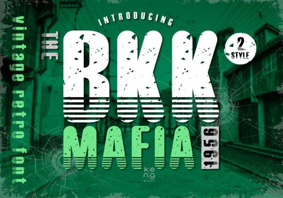 Bkk Mafia: The Retro Display Font for Scroll-Stopping Campaigns