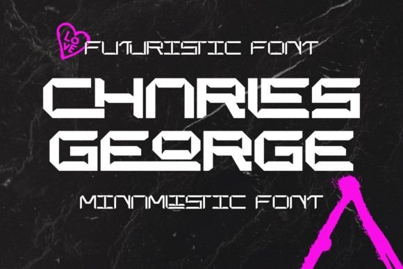 Charles George Typeface: Elevating Brand Identity with Futuristic Design