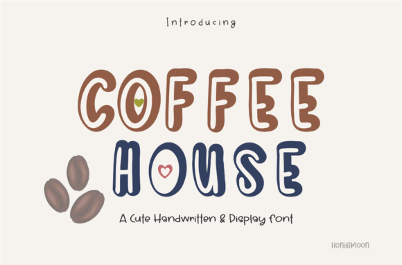Coffee House Display Font for Bold Social Media Graphics