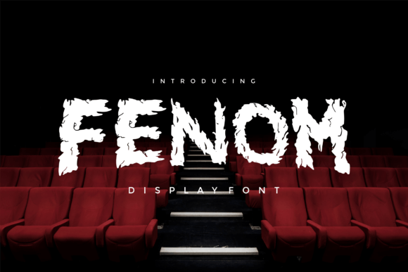 Fenom: A Cool Display Font for Modern Campaign Visuals