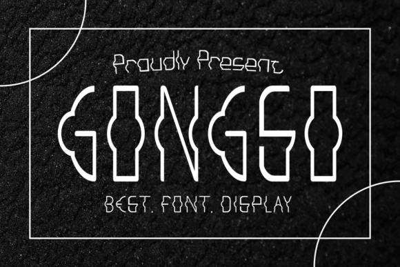 Gongso Display Font for Bold Web Branding