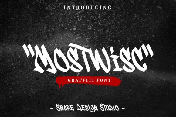 Mostwisc: The Urban Display Typeface for Bold Campaigns