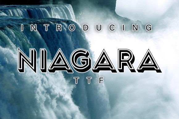 Niagara Typeface: Sharp 3D Typography for High-Impact Campaigns