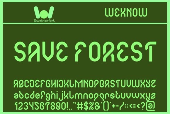 Save Forest Display Font: Elevate Your Brand’s Visual Identity