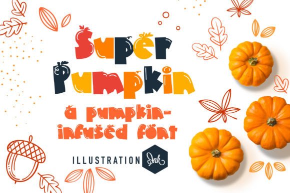 Super Pumpkin: The Perfect Display Font for Cozy Autumn Web Designs